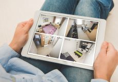 CCTV control from mobile