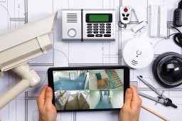 Power outage alarm system in places alarms